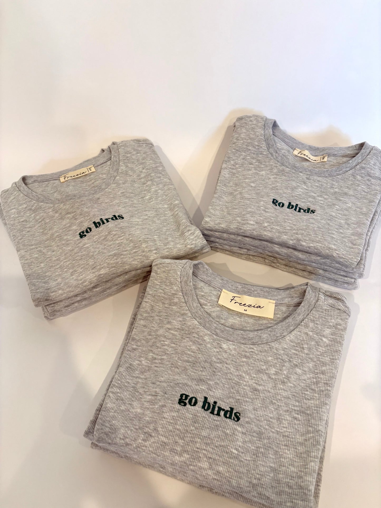 go birds ribbed tee
