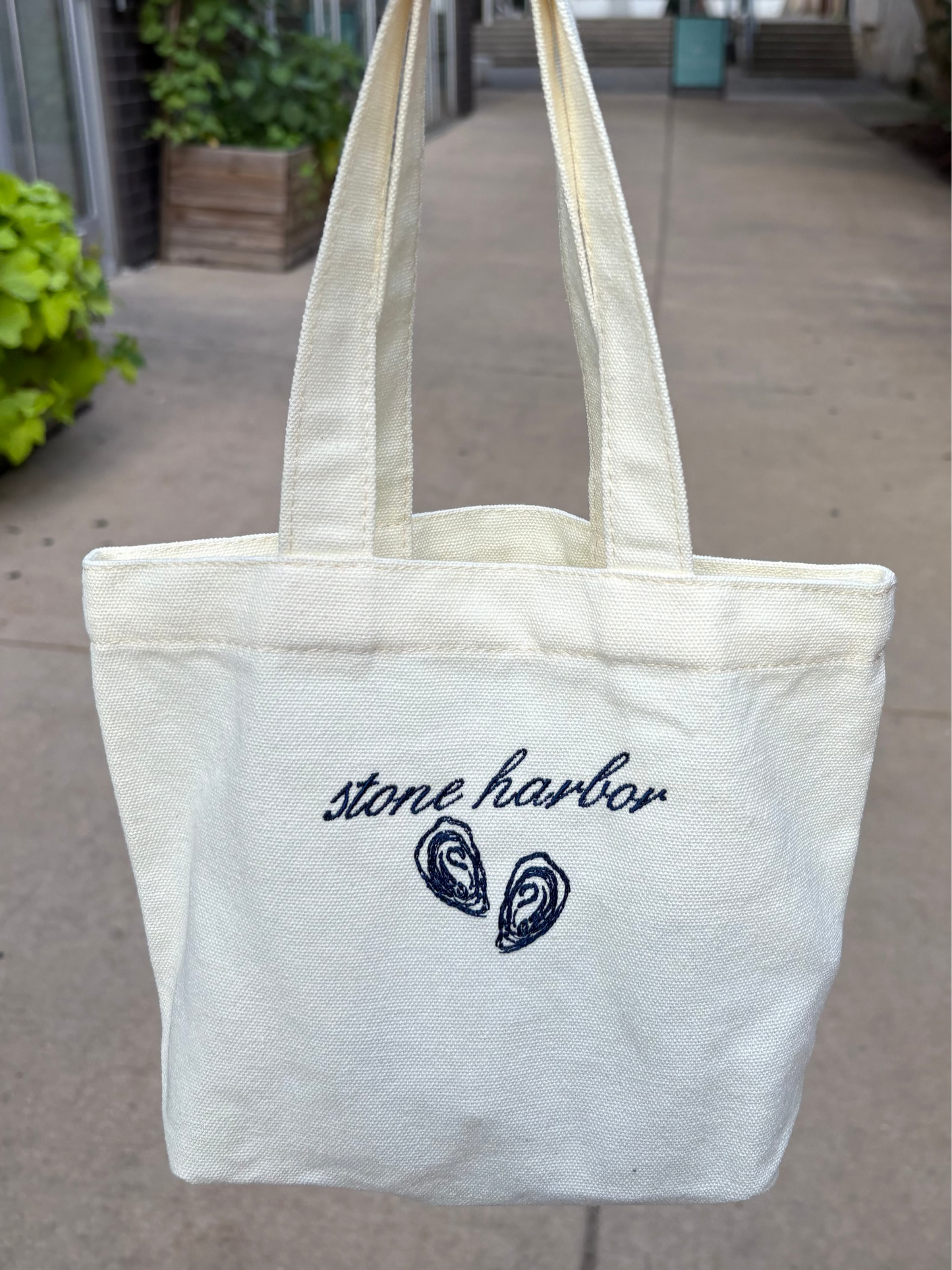 custom mini beach tote
