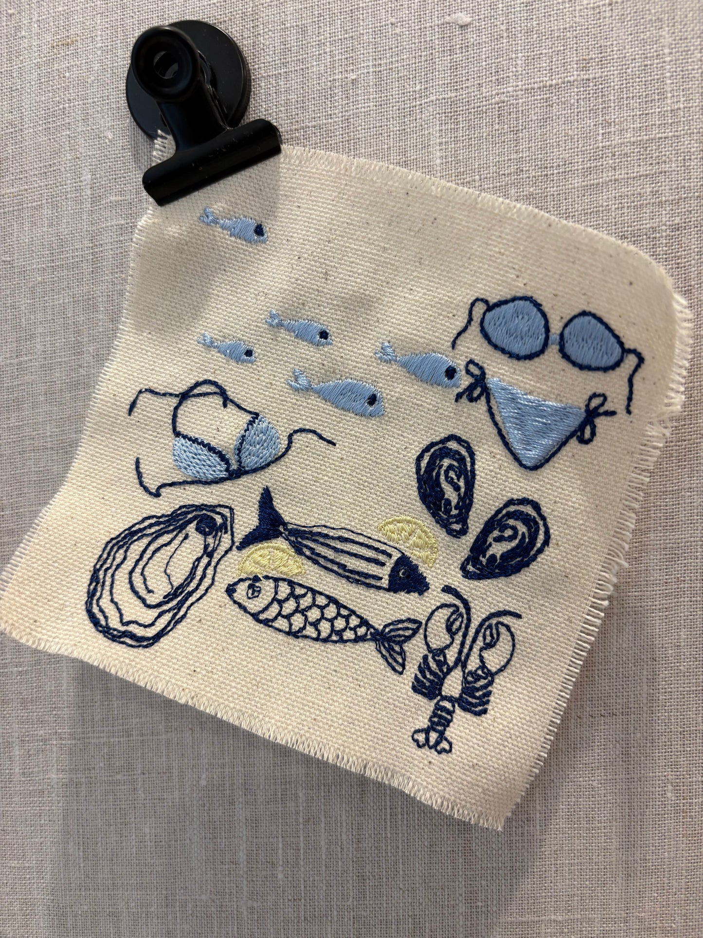custom mini beach tote