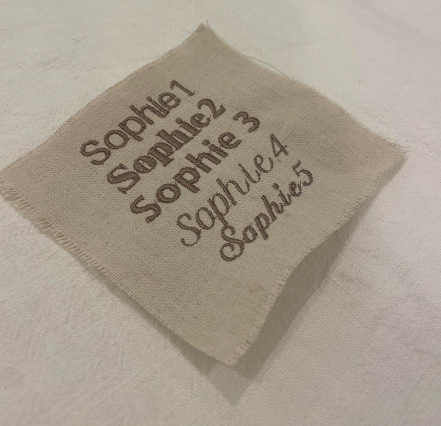 white custom cosmetic bag