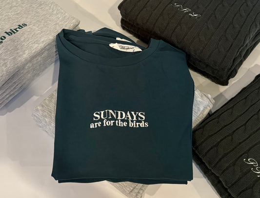 sundays are for the birds tee