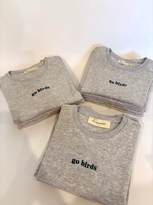 go birds ribbed tee